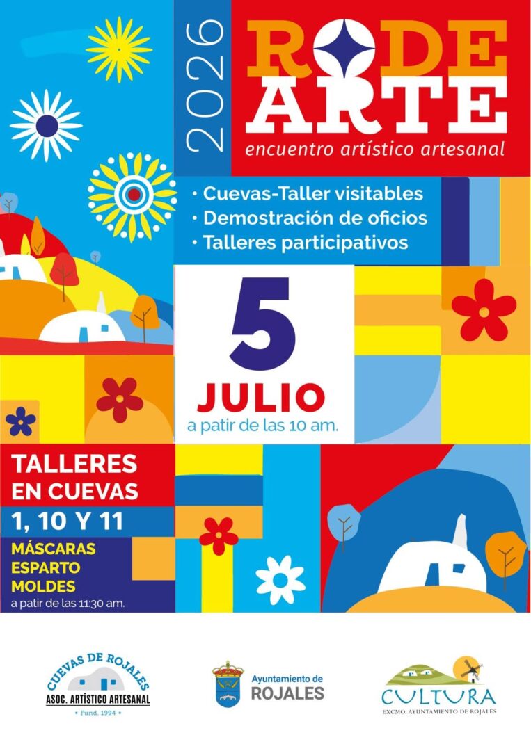 «Rodearte» – Talleres, música y actividades en las Cuevas del Rodeo