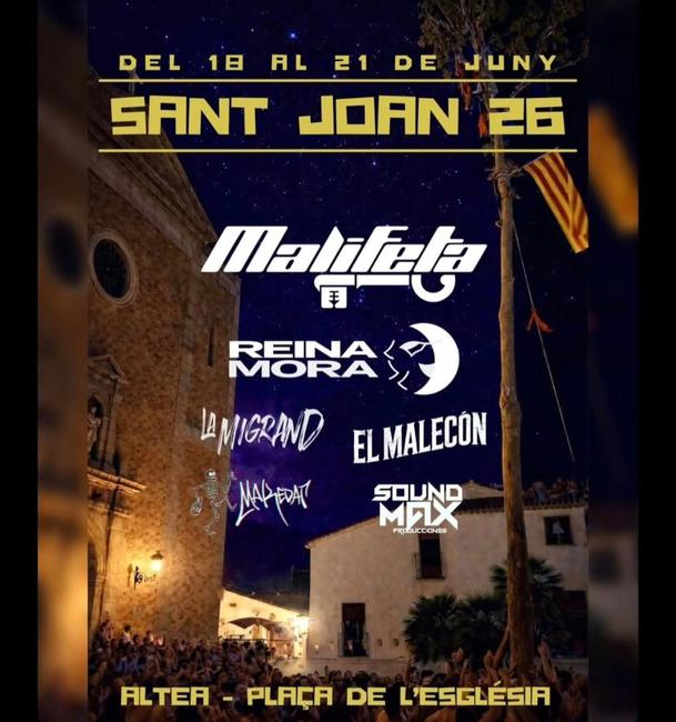 Conciertos de Sant Joan en Altea