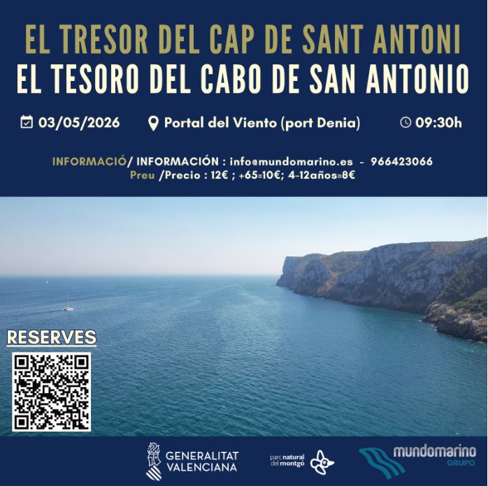 Visita Guiada "El tesoro del Cabo de San Antonio"